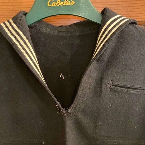 US Navy Radioman Enlisted Blues Uniform Jumper "Cracker Jacks" - Picture 3 of 4